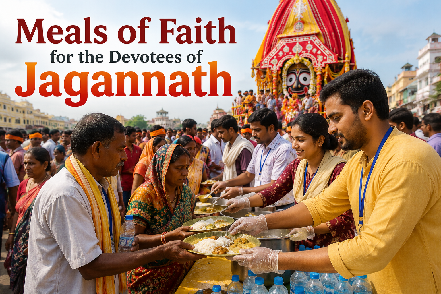 Annadaan Seva on the Path of Jagannath